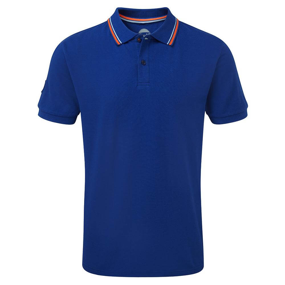 GULF Racing Polo Shirt Blue - MPL